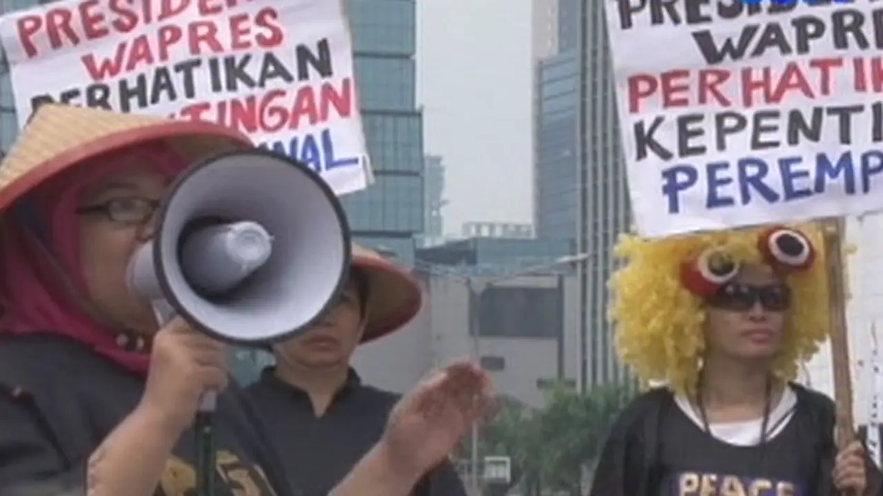 Atraksi Damai Pilpres+Apel - Liputan6 Siang