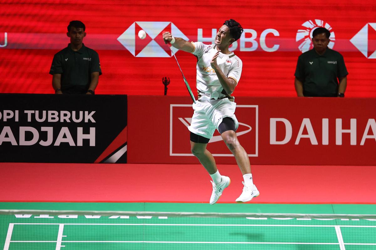 FOTO: Alwi Farhan Melaju ke Final Indonesia Masters 2026