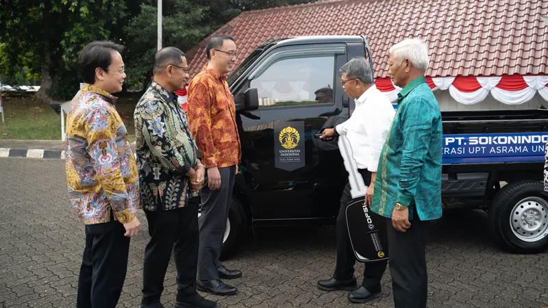 Buat Operasional Kampus, DFSK Donasi Super Cab ke Universitas Indonesia (ist)