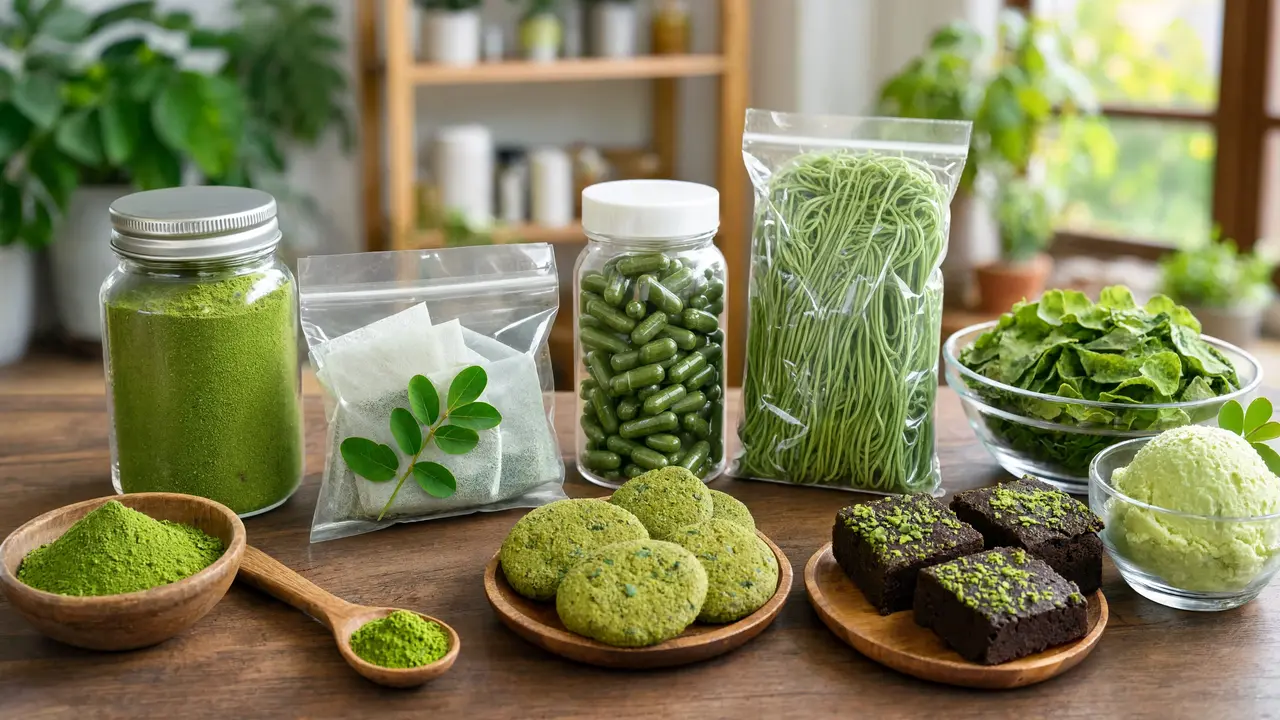 Produk Olahan Daun Kelor