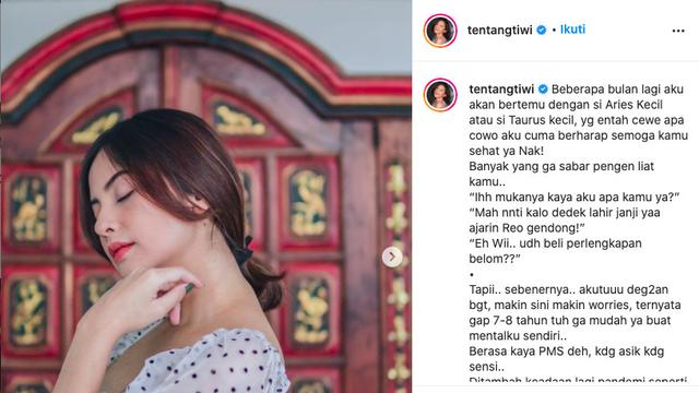 Beberapa Bulan Jelang Lahiran, Tiwi Eks T2 Semakin Khawatir