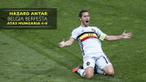 Eden Hazard berhasil membawa Belgia melaju ke babak perempat final Piala Eropa 2016 usai mengalahkan Hungaria 4-0