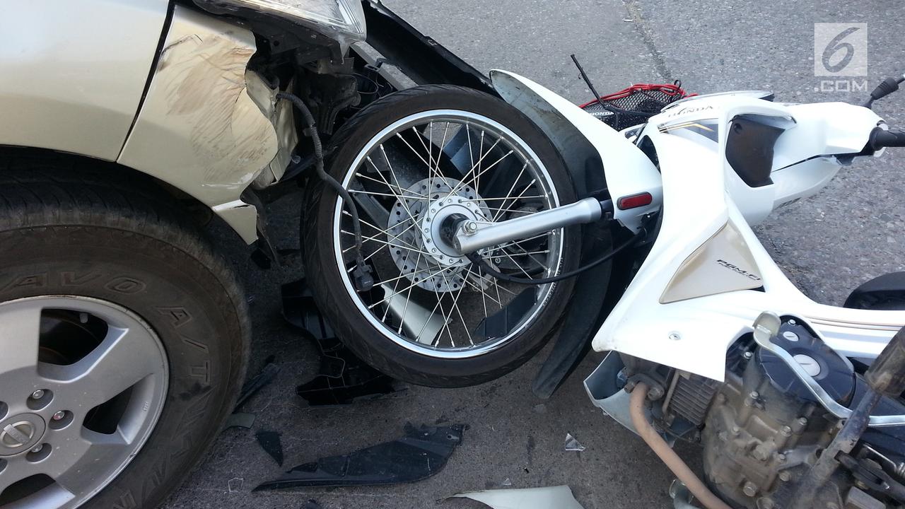 Kecelakaan Kendaraan Bermotor atau Kecelakaan Roda Dua
