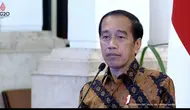 Presiden RI Joko Widodo (Jokowi) dalam pembukaan Rakornaswasin BPKP, Selasa (14/6/2022).