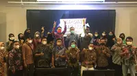 Acara diseminasi informasi dan edukasi percepatan penurunan stunting bertajuk Kepoin Genbest: Tunda Pernikahan Dini, Generasi Emas Menanti yang diselenggarakan di Cirebon, Jumat (24/6).