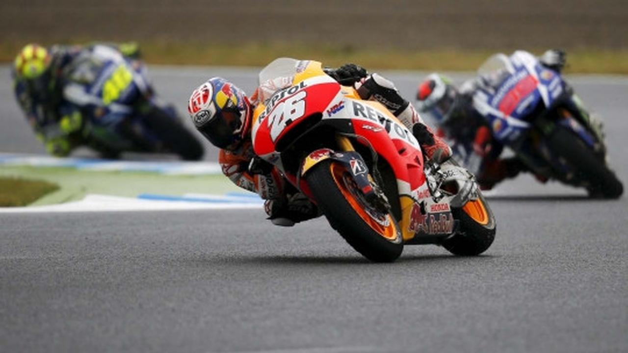 Aksi Dani Pedrosa jadi yang tercepat di sirkuit Motegi