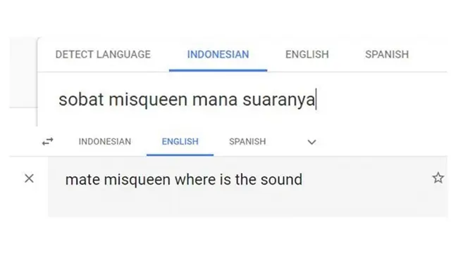 6 Terjemahan Google Translate dari Bahasa Indonesia ke Inggris Ini Nyeleneh