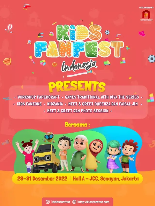 Festival Kreator Animasi Lokal Perdana di Penghujung 2022, Hadirkan 30 Permainan Anak di Satu Lokasi