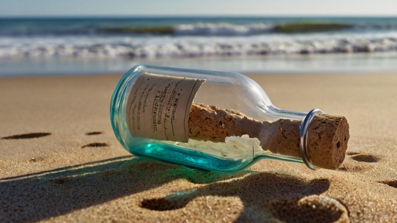 Tukang Cat Temukan Botol Berisi Pesan Berusia 122 Tahun di Pantai, Begini Isinya