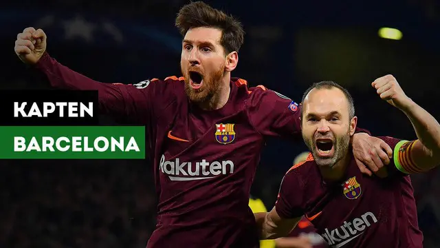 VIDEO: 5 Kandidat Kapten Barcelona Jika Andres Iniesta Pergi
