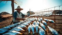 cara membuat ikan asin. Ai
