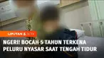 Seorang bocah laki-laki menjadi korban peluru nyasar saat tengah tidur di lantai 2 rumahnya di Jalan Utama Dua, Cengkareng, Jakarta Barat. Akibatnya korban mengalami tiga luka jahitan pada kakinya.
