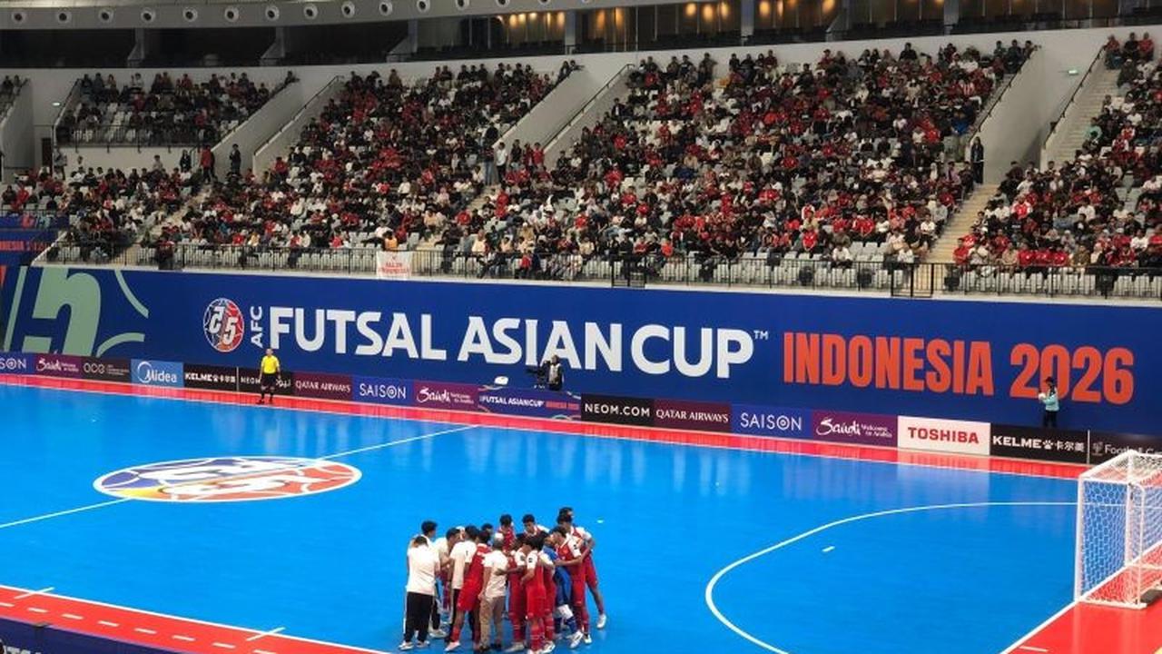 Timnas Futsal Indonesia Pimpin Klasemen Grup A Piala Asia Futsal 2026