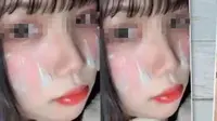 Tren Makeup Viral 3D Teardrop Pakai Lelehan Lem Panas Tuai Kontroversi