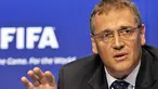Sekjen FIFA Jerome Valcke dalam konferensi pers di markas besar FIFA di Zurich, 23 April 2010. AFP PHOTO / FABRICE COFFRINI 