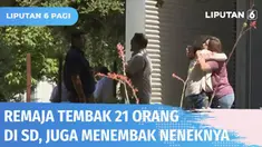 Kasus penembakan massal terjadi di sebuah sekolah dasar, sebanyak 19 siswa dan dua orang dewasa meninggal dunia. Pelaku diketahui adalah seorang remaja berusia 18 tahun yang sempat menembak neneknya di rumahnya.
