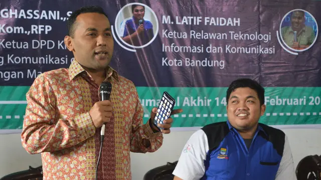 Lokakarya literasi media di Pesantren Baitlitul Hidayah (Liputan6.com/Pool/Komunikonten)