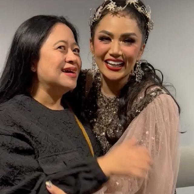 Krisdayanti - Puan Maharani (Foto: Instagram/@krisdayantilemos)