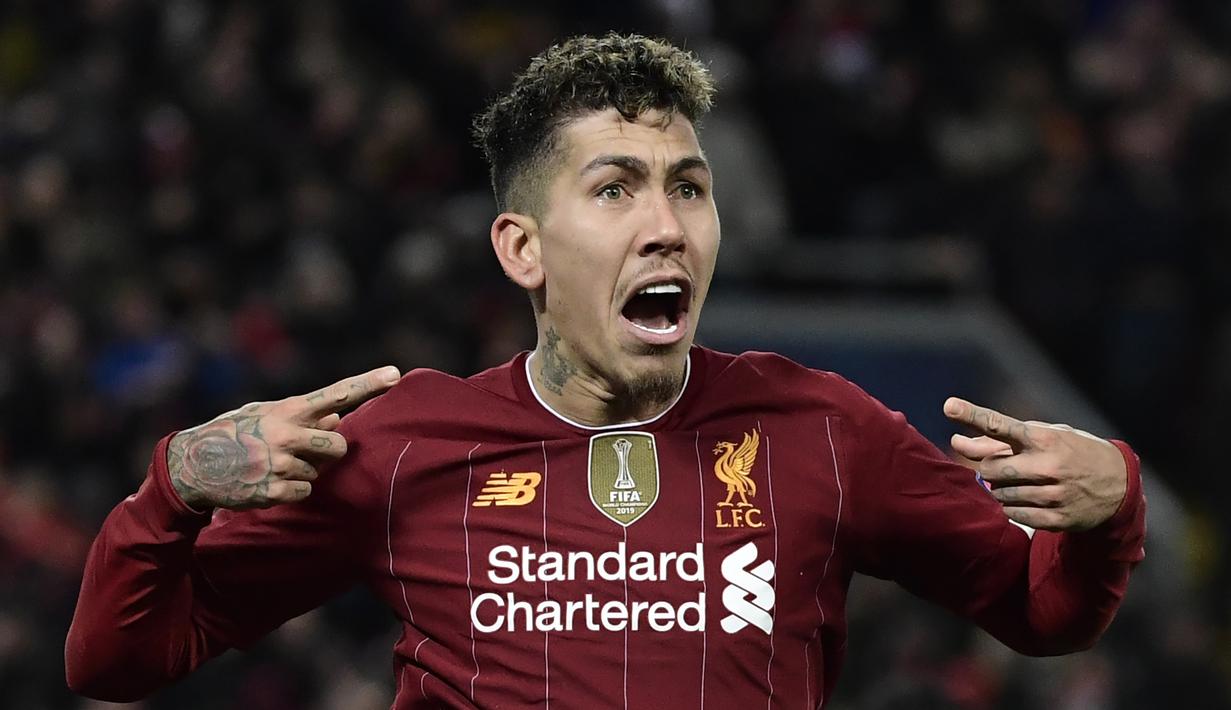 3. Roberto Firmino (Liverpool) - Roberto Firmino banyak mendapatkan kritik mengenai performanya di Liverpool pada awal musim ini. Pemain asal Brasil ini baru menyumbangkan 2 gol dari 10 laga bersama Liverpool di kompetisi Liga Inggris musim ini. (AFP/Javier Soriano)