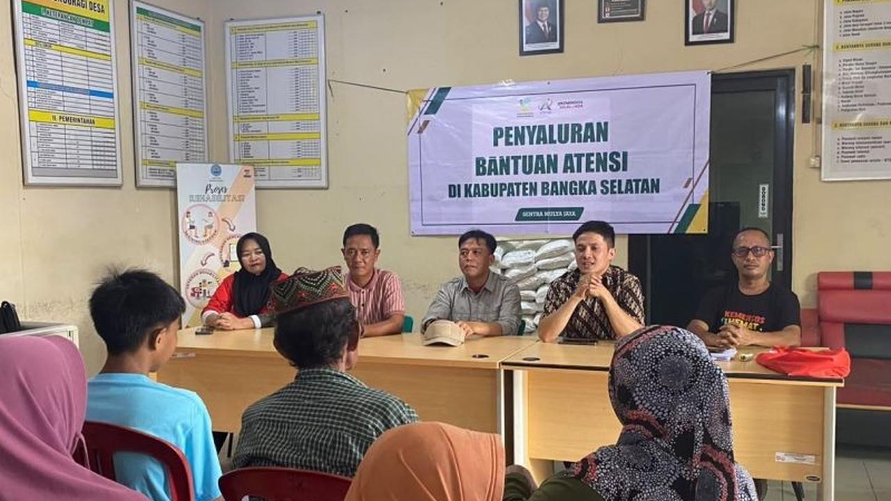 Ombudsman Dorong Pemdes Pulau Kecil Bangka Selatan Data Ulang Penerima Bansos