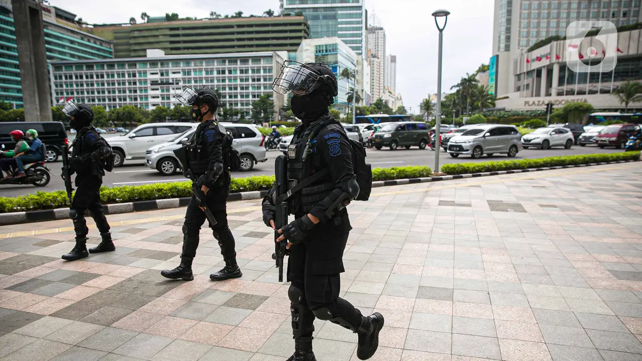 Pengamanan Ibukota Pasca Penyerangan Mabes Polri