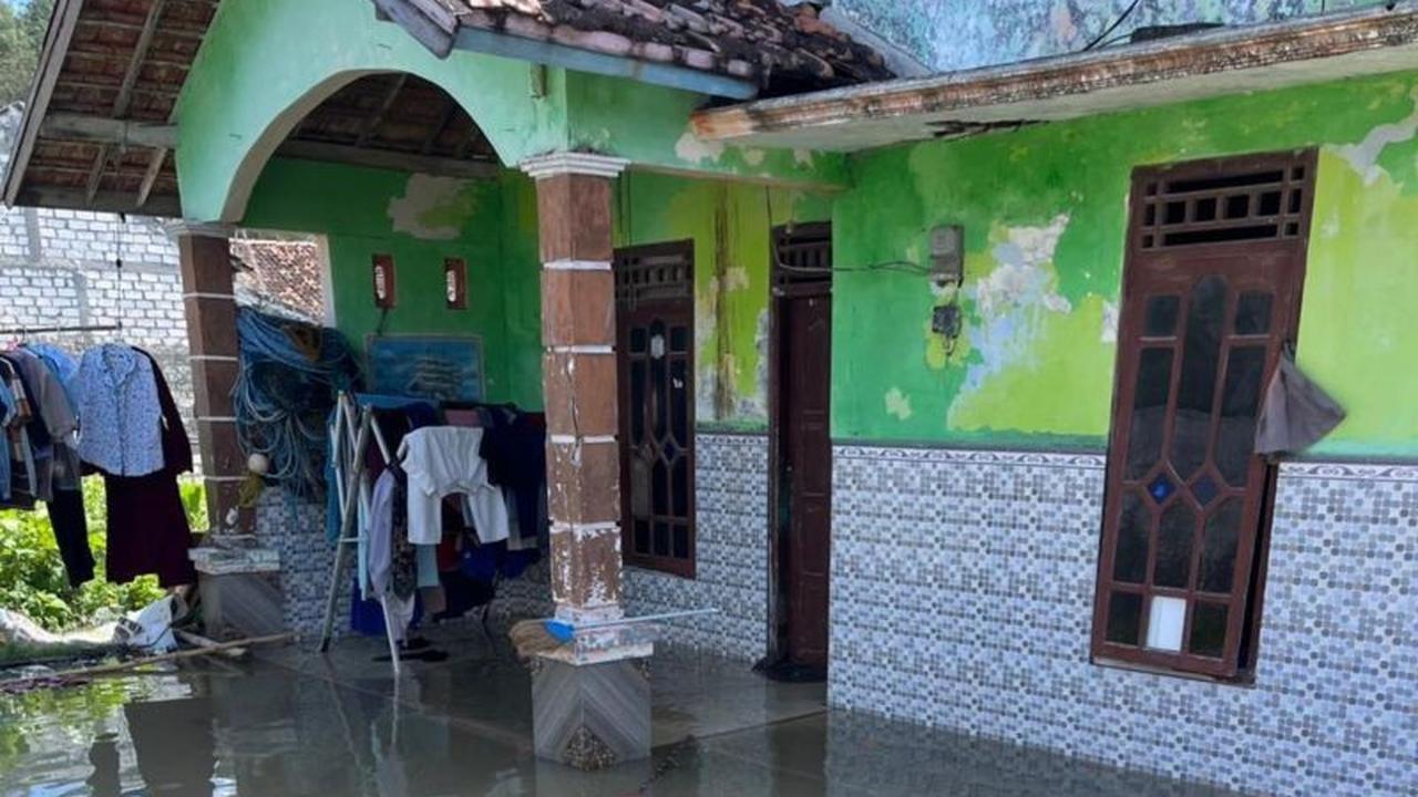 Banjir Rob Rembang Terjang Tiga Desa Pesisir, Puluhan Rumah Terdampak