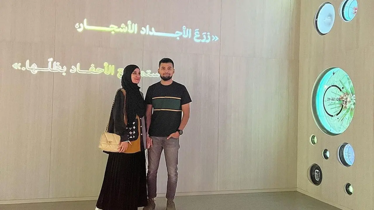 Shireen Sungkar dan Teuku Wisnu berangkat haji 2022 tahun ini (Foto: Instagram @shireensungkar)