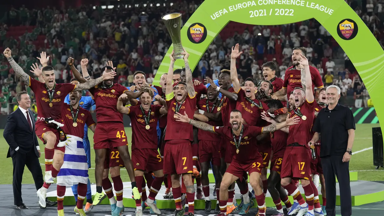AS Roma Juara Liga Konferensi Eropa UECL