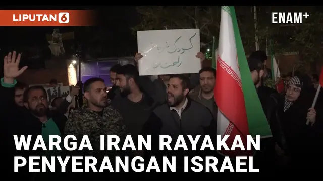 Serangan Terhadap Israel Disambut Gembira Publik Iran