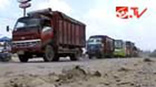 Jalinsum Soekarno-Hatta Masih Rusak Parah