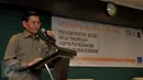 Direktur Jenderal HAM, Mualimin Abdi memberikan sambutan saat diskusi bertajuk ‘Peningkatan Peran Negara untuk Penghentian Praktik Penyiksaan Bagi Korban’ yang digelar KontraS, Jakarta, Kamis (25/6/2015). (Liputan6.com/Johan Tallo)