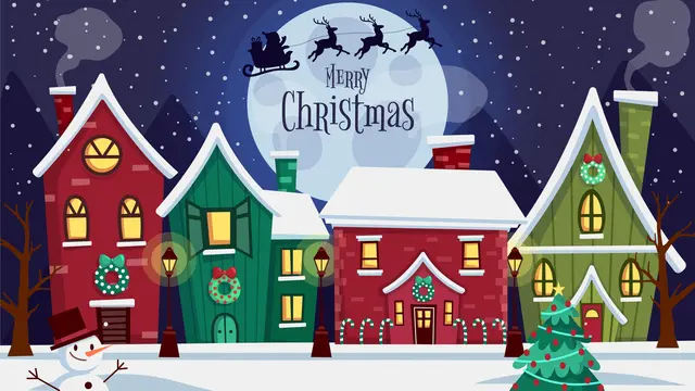 Ilustrasi Hari Natal, ucapan Natal