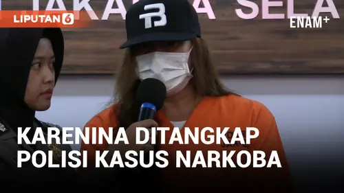 VIDEO: Karenina Maria Anderson Ditangkap Polisi atas Penyalahgunaan Narkoba