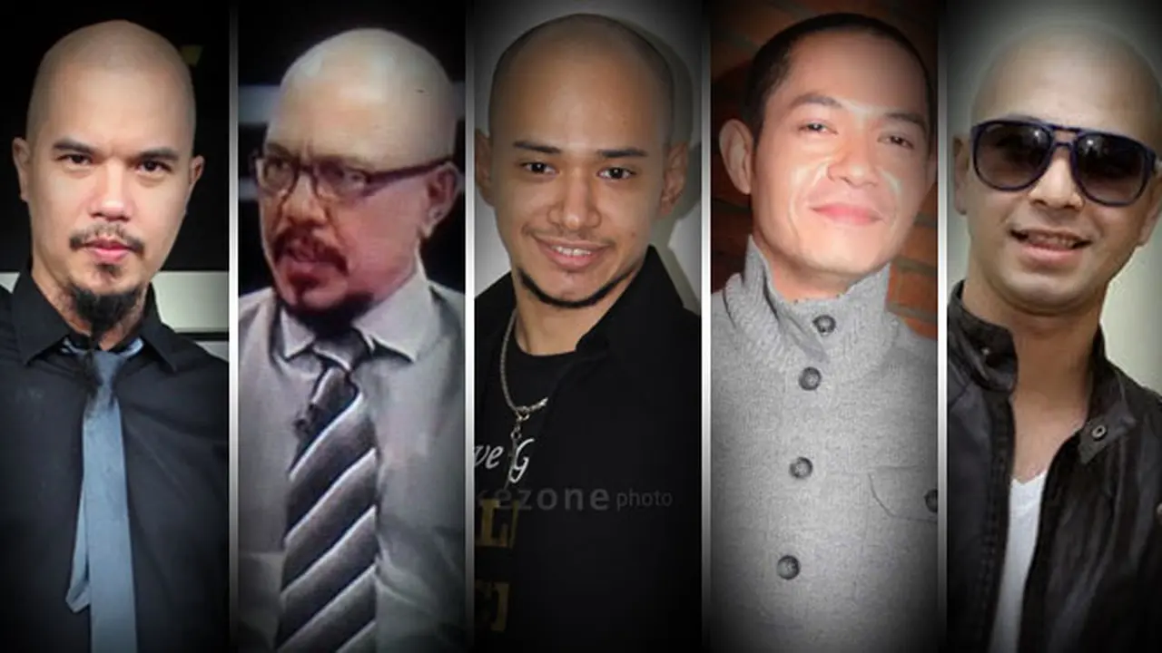 Cerita Beberapa Artis yang Botaki Kepalanya 
