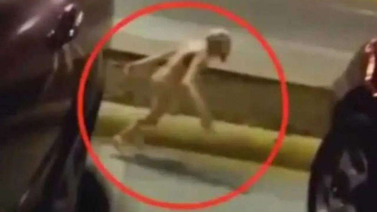 Penampakan makhluk misterius mirip Gollum
