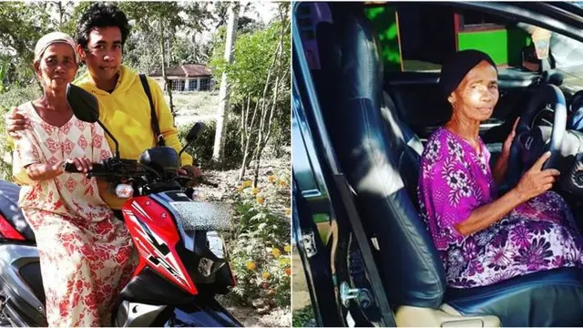 Mimi Peri berikan mobil untuk ibunda (Instagram/emak.ratu)