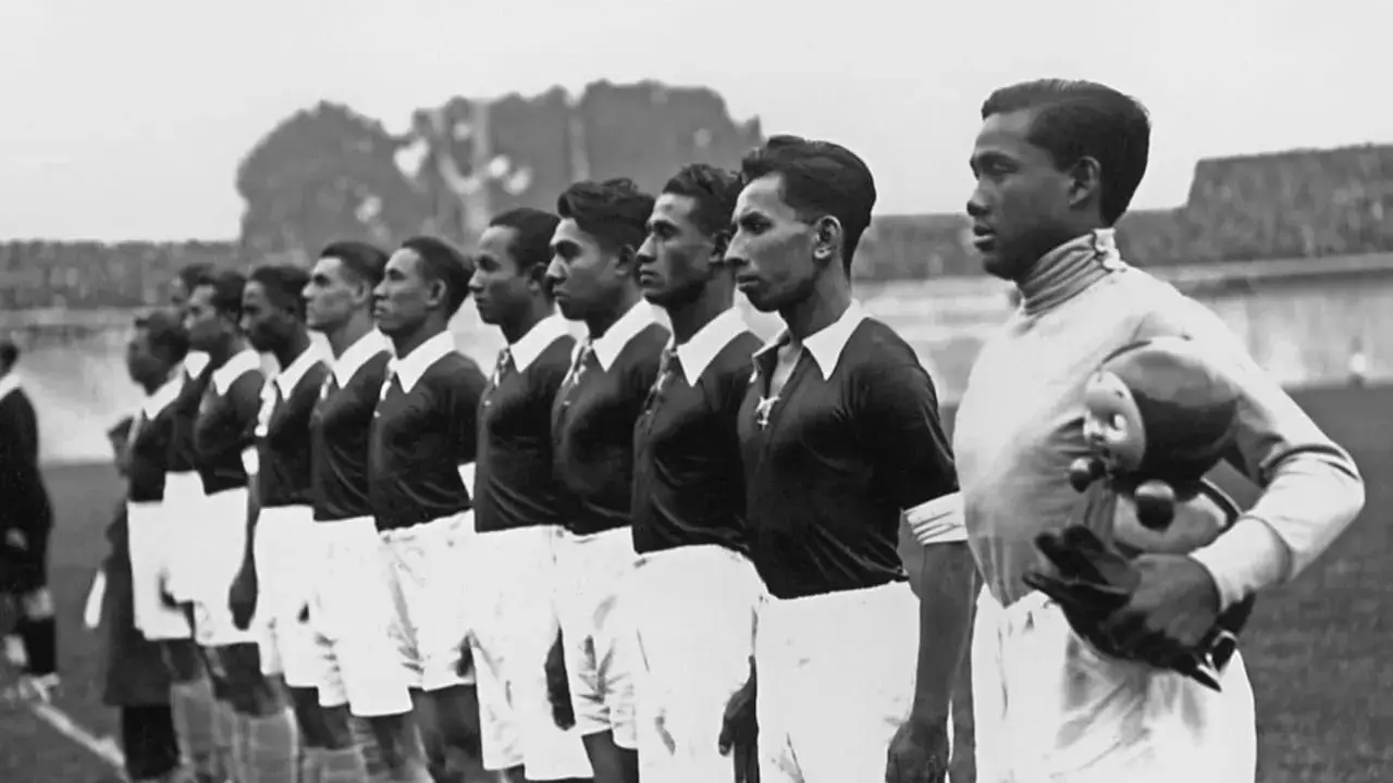 Foto: 5 Negara Tanpa Satu Gol pun Sepanjang Sejarah Piala Dunia, Termasuk Timnas Indonesia yang Bermain Atas Nama Hindia Belanda