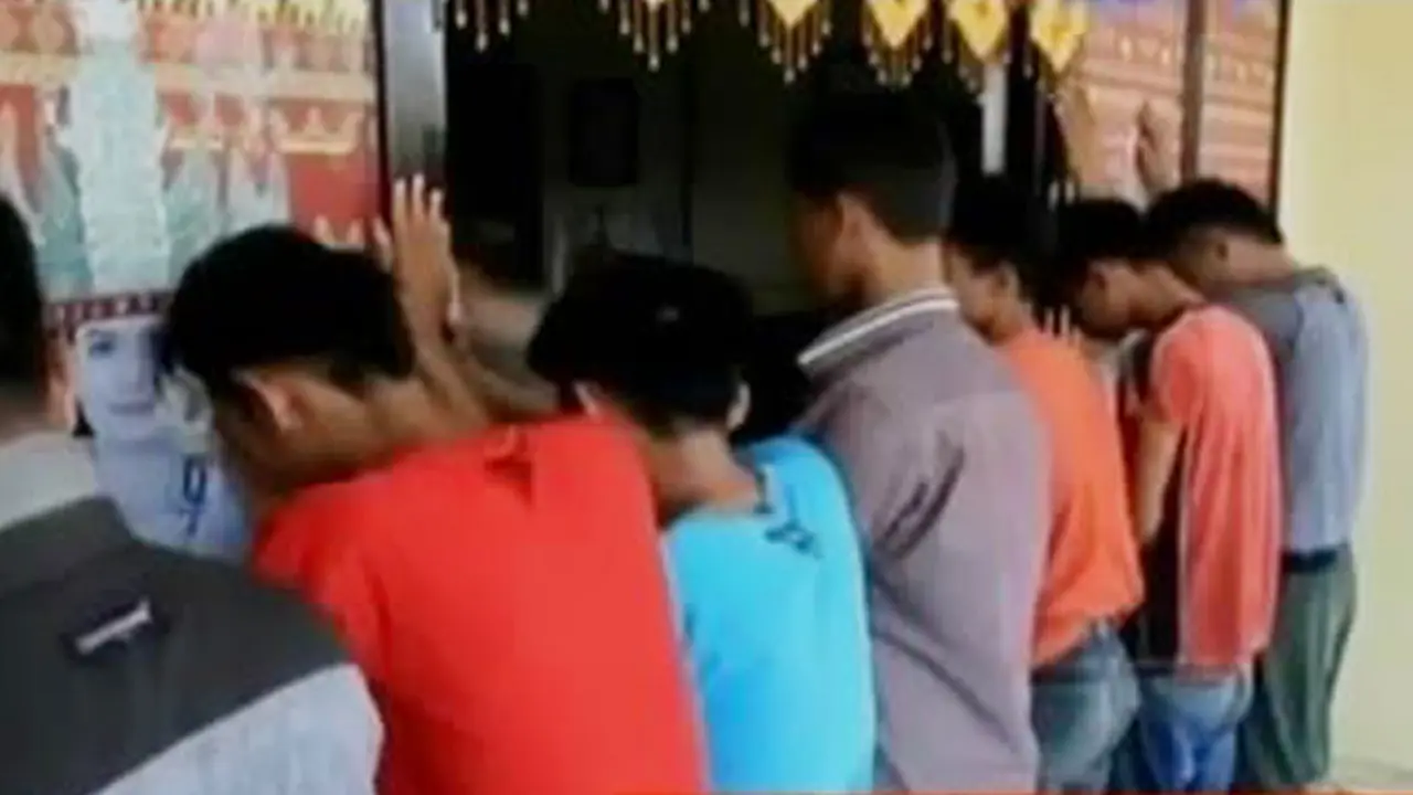 VIDEO: 8 Pria Cabuli Gadis 13 Tahun di Lampung Tengah
