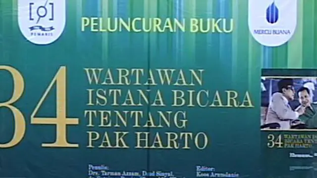 Persaudaraan Wartawan Istana Bicara Soal Soeharto