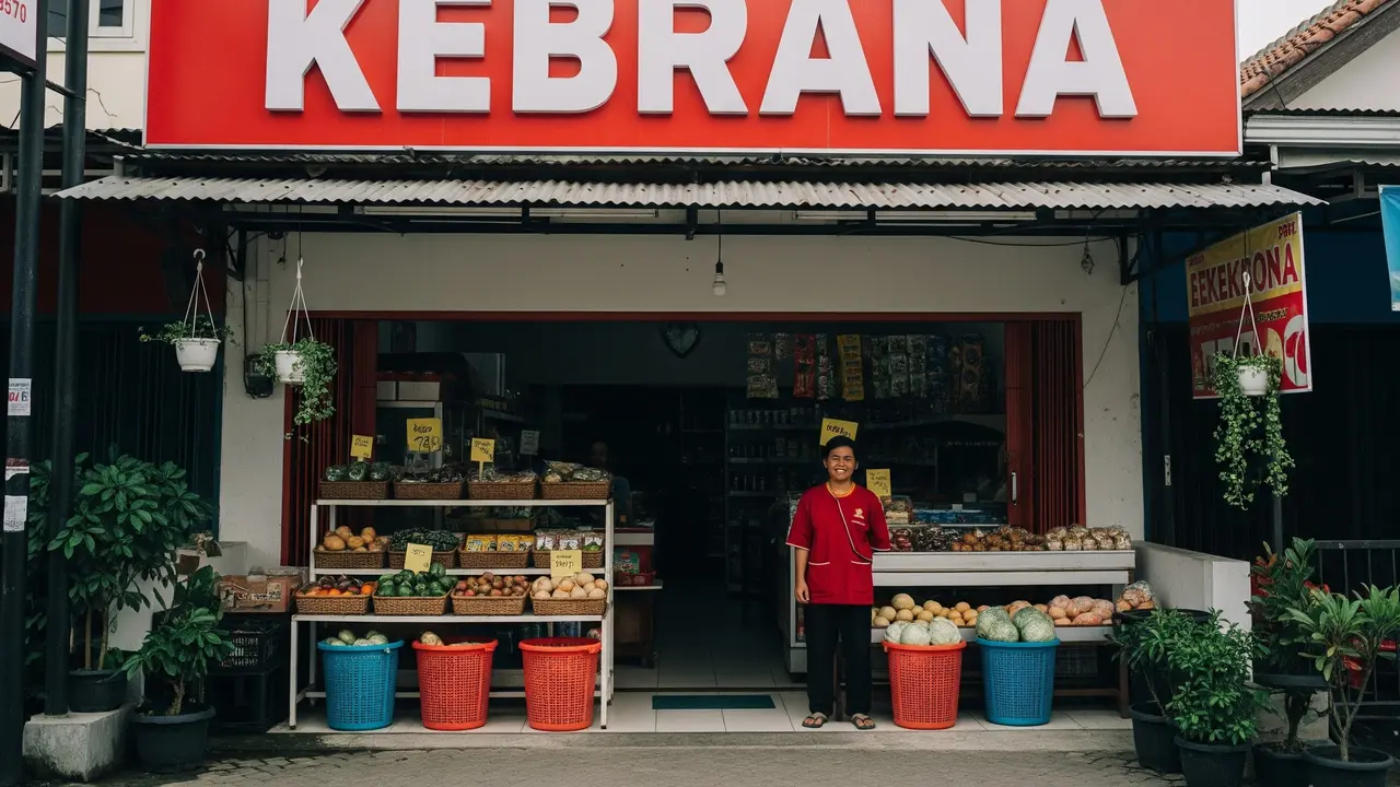 Desain Warung Sembako Kecil di Perumahan Agar Mudah Diakses Pelanggan