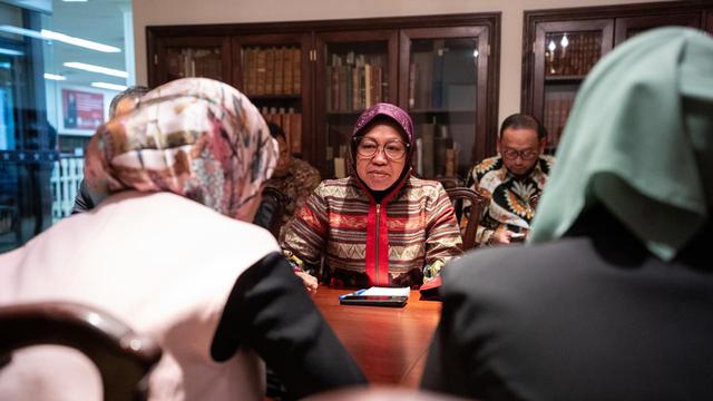 Sara Minkara, Penasihat Khusus Presiden Amerika Serikat untuk Bidang Hak Disabilitas Internasional, memberikan apresiasi atas capaian Indonesia dan kepemimpinan Mensos Risma di G20 serta APEC.