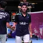 Ganda putra Indonesia Angga Pratama/Ricky Karanda Suwardi tersingkir di semifinal Japan Open Super Series 2015 di Tokyo, Jepang, Sabtu (12/9/2015). (Liputan6.com/Humas PP PBSI)