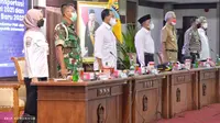 Rapat Koordinasi Lintas Sektoral Kesiapan Penanganan Libur Natal dan Tahun Baru (Nataru) 2021/2022, dengan Pemerintah Provinsi Jawa Tengah. Dok Kemenhub