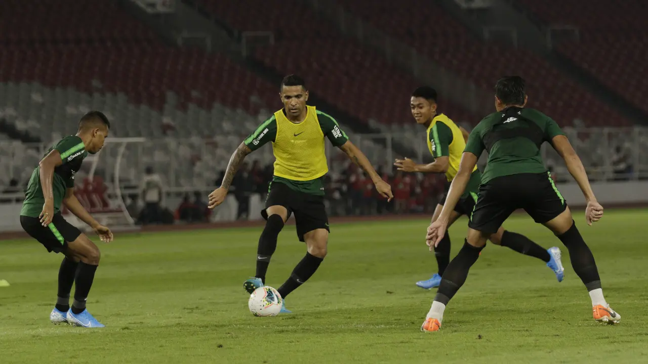 Latihan Timnas Indonesia