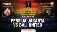 Prediksi Persija Vs Bali United (Liputan6.com/Trie yas)
