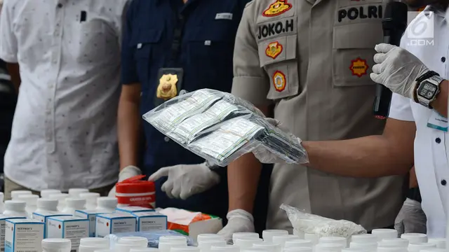 Polisi Bongkar Gudang Narkoba di Apartemen Puri Park View Kembangan