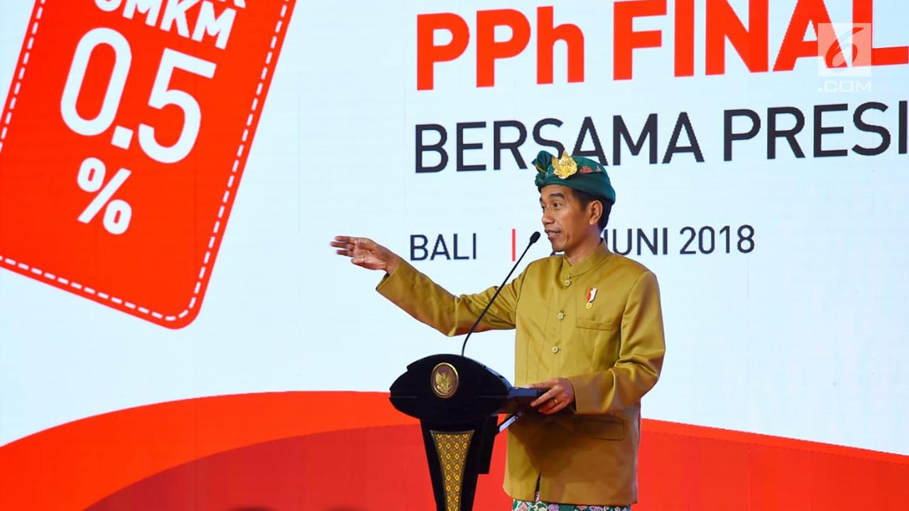 Jokowi Sosialisasikan Penurunan Pajak