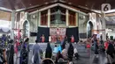 Tablo Jalan Salib merupakan teaterikal atau drama pengiring ibadah yang menggambarkan kisah sengsara Yesus hingga wafat di kayu salib. (Liputan6.com/Angga Yuniar)