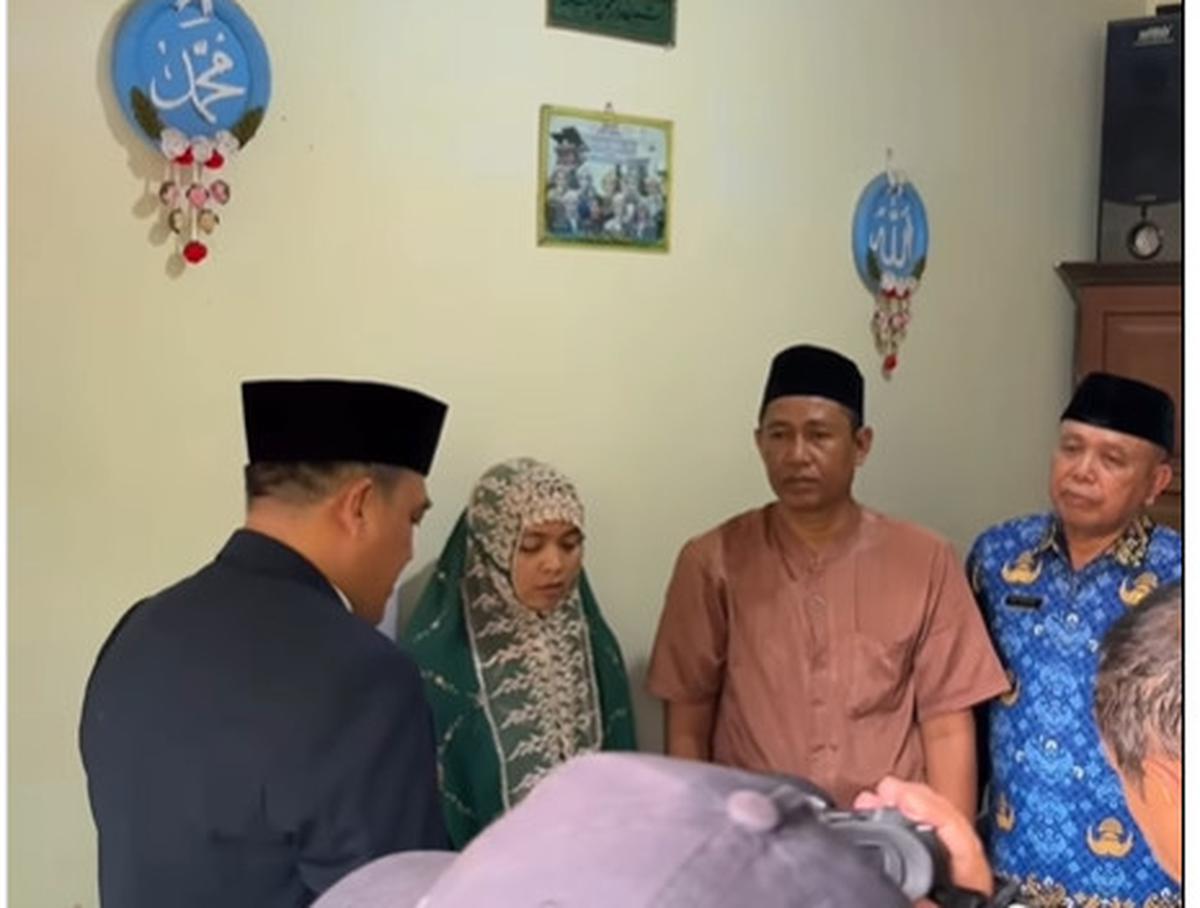 Keluarga bocah sd di pemalang dibullying. (tangkapan layar video).