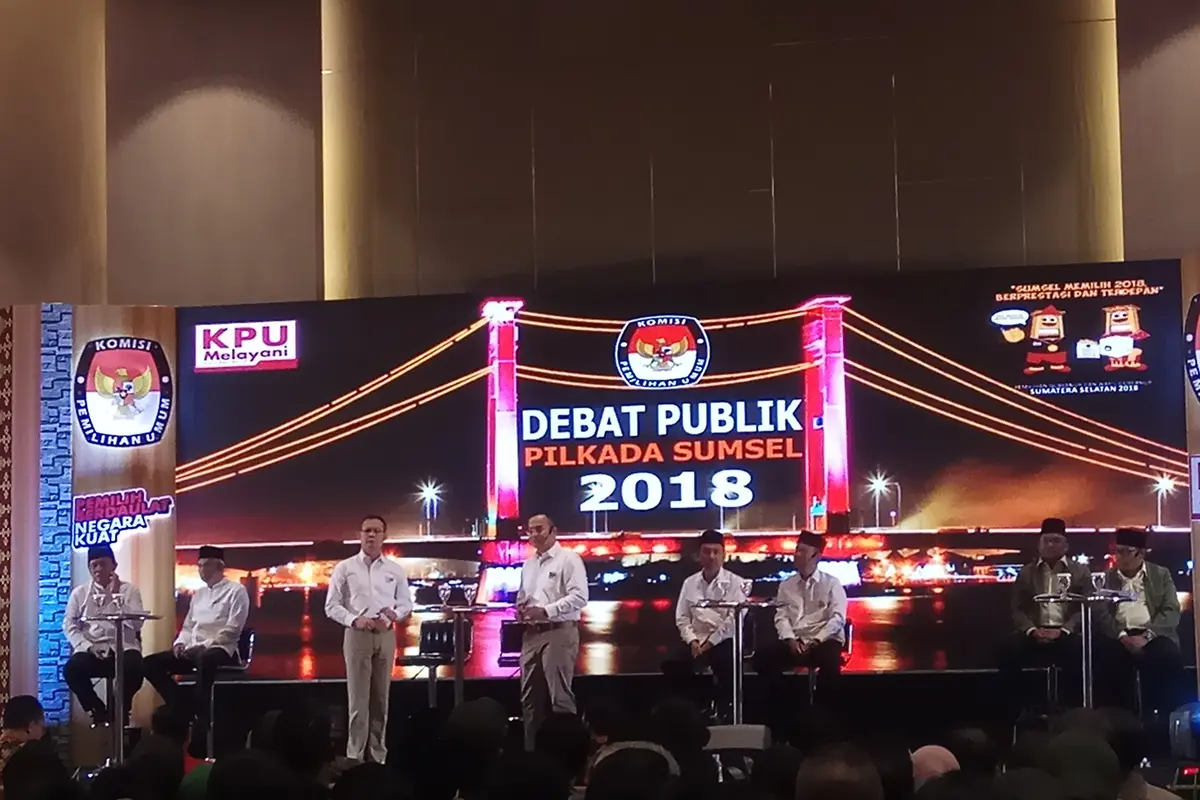 Cagub Aswari Rivai Kenalkan Kartu Sumsel Cerdas di Debat Pilkada